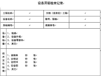 中央空調(diào)工程驗收（二）：記錄用表及分項工程質(zhì)量檢驗評定表