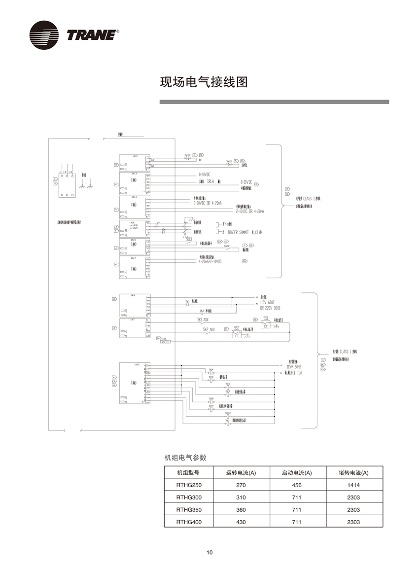 現(xiàn)場(chǎng)電氣接線圖